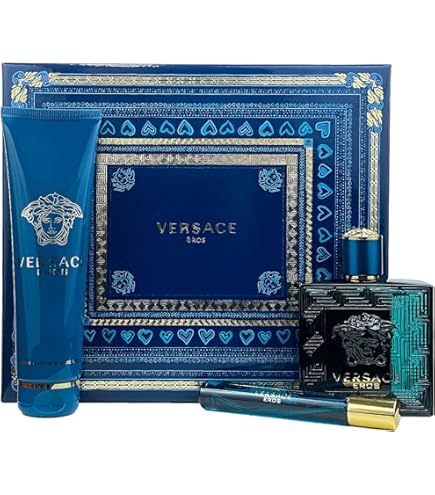 Amazon.com : Versace Eros Fragrance Set, 2 Count : Eau De