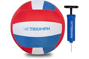 Triumph Sports Patriotic Monster Volleyball - from The Beach to The Backyard, Play Multiple Games with The Monster Volleyball