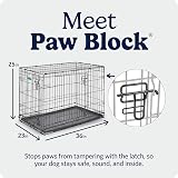 MidWest iCrate 36 Inch Two-Door Folding Dog Crate with Divider Panel view 5