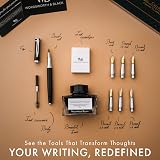 Wordsworth & Black Calligraphy Pen Gift Set with Ink Converter Nibs view 4