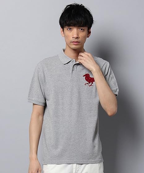 Amazon Co Jp Modern Amusement モダンアミューズメント デカロゴポロシャツ メンズ 服 ファッション小物
