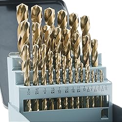BEHAPPY Cobalt Drill Bit Set, 29Pcs Drill Bit