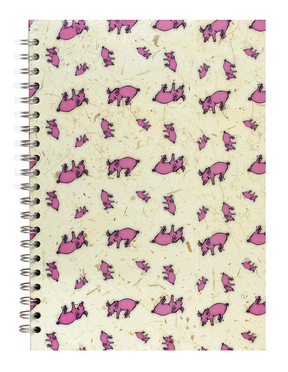 Pink Pig A4 Portrait Sketchbook | White Cartridge, 35 Leaves | Random