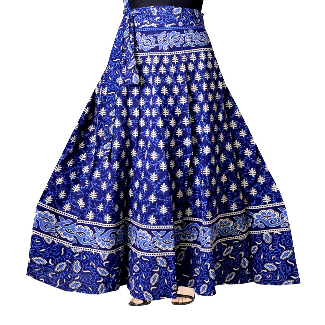 jwf women's cotton skirt(sk_5218_multicolour_free size)