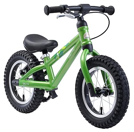 BIKESTAR Mountain Kinderlaufrad Lauflernrad Kinderrad für Jungen und Mädchen ab 3-4 Jahre ? 12 Zoll Kinder Laufrad Mountainbi