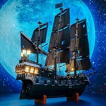 LEGO Icons Navio Pirata do Capitão Jack Sparrow, Kit de Construção