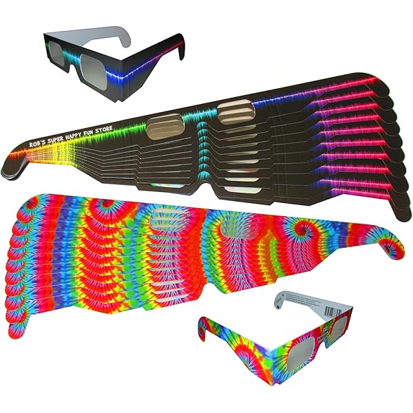 ステンドグラス　S.Rainbow Planet Glasses | Diffraction Glasses | Rainbow Symphony