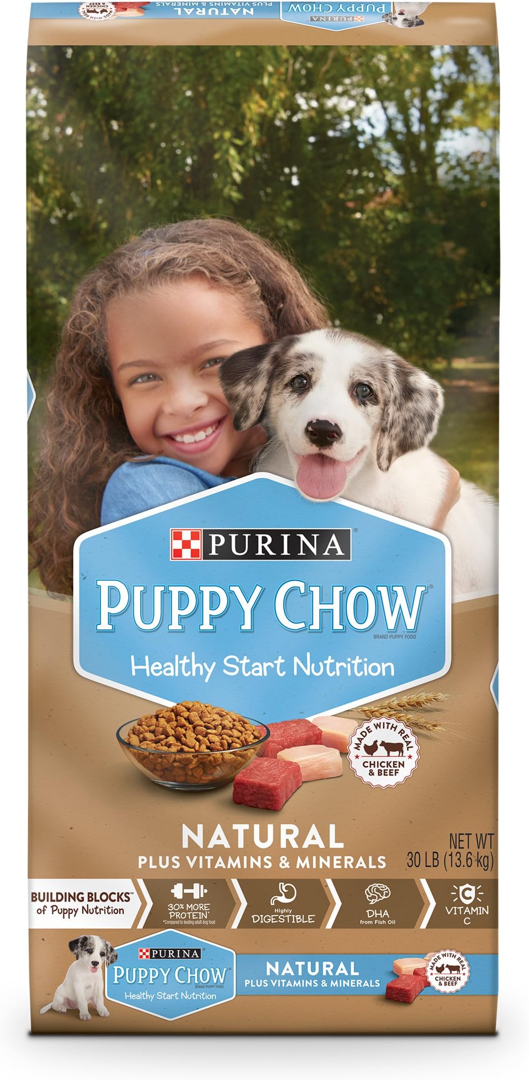 Purina Puppy Chow Natural With Farm-Raised Chicken Dry Puppy Food