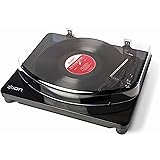ION Audio Classic LP | 3-Speed USB Conversion Turntable for Mac & PC with Hinged Dust-Cover