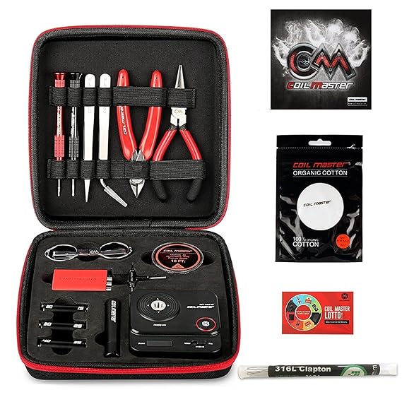 Amazon.co.jp： Coil Master 正規品 DIY Kit V3 電子タバコ 初心者RBA ビルド
