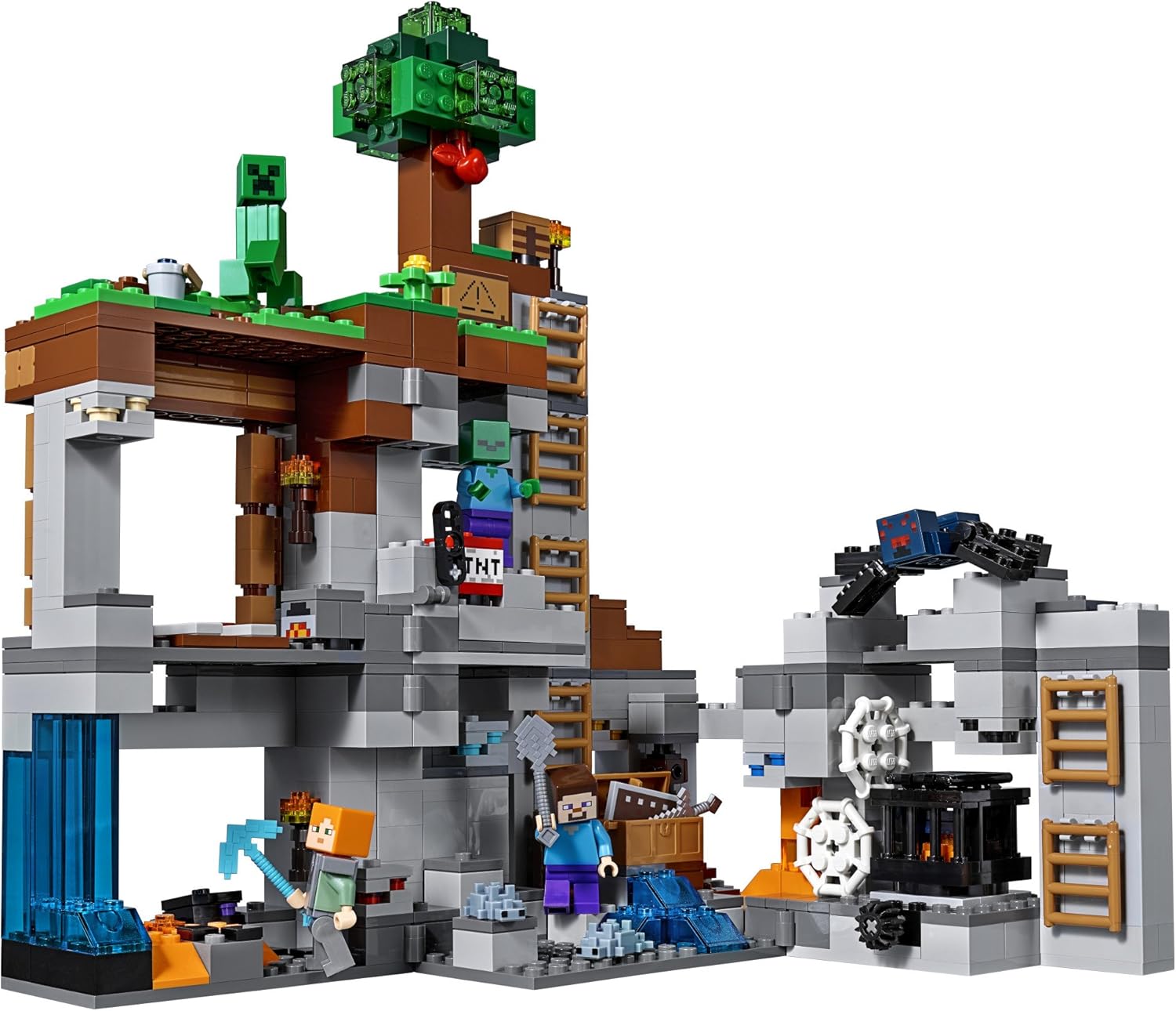 lego minecraft las aventuras subterraneas