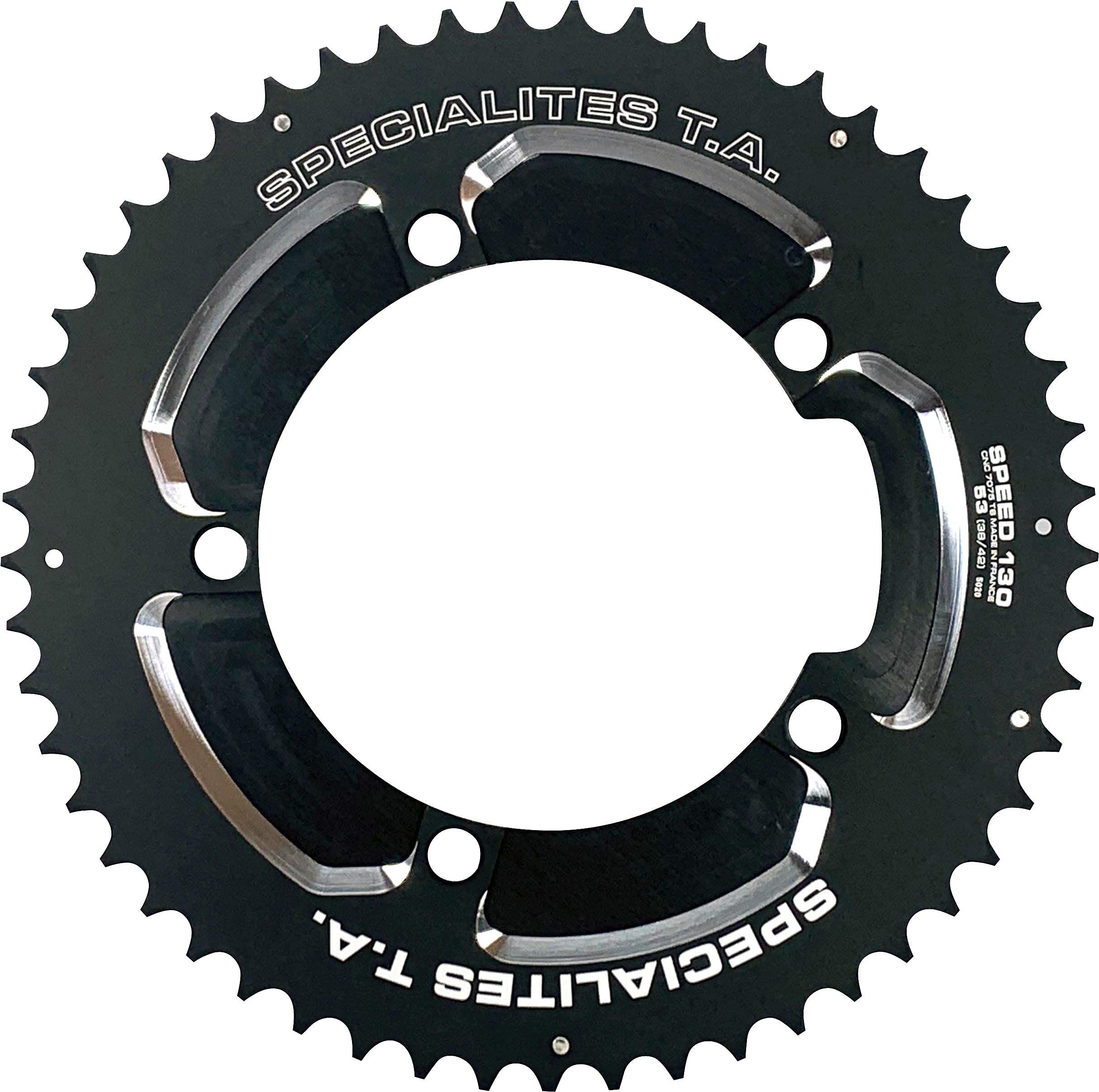 Spécialités TA Speed 2 10/11-Speed Outer Chainring, 130 PCD, 54t