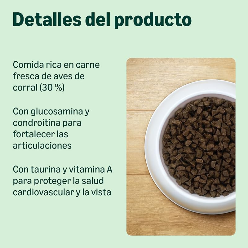 Comida Completa para Gatos con Receta sin Granos, Gatito, con Pollo Fresco, 3 kg