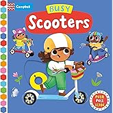 Busy Scooters: Push Pull Slide (Busy Books)