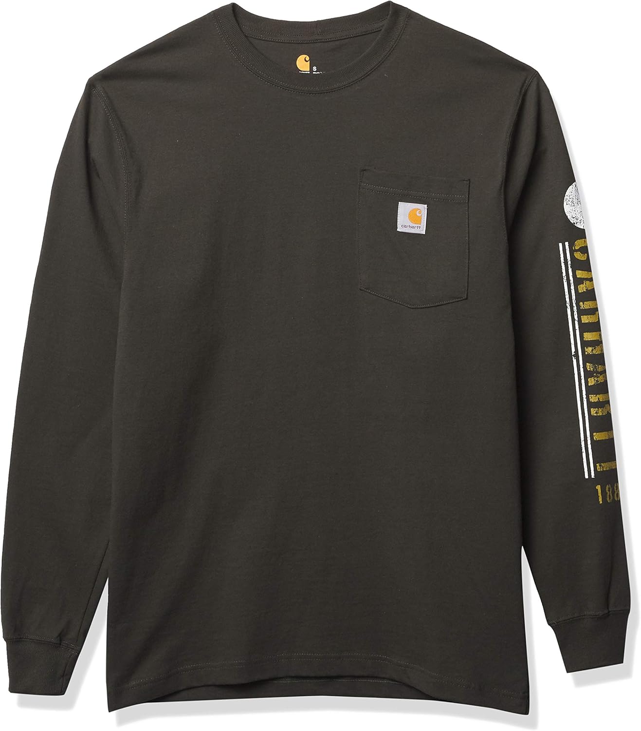 Carhartt Men's Relaxed Fit Heavyweight LongSleeve Pocket