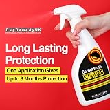 RugRemedyUK Carpet Moth Killer Spray 500ml Fast Acting Non-Staining view 3