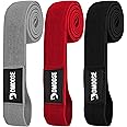DMoose Fitness Fabric Resistance Bands for Working Out - Non-Slip Cloth Bands for Squats, Lunges & Bicep Curls - Long Resistance Band for Booty Exercises, Women & Men
