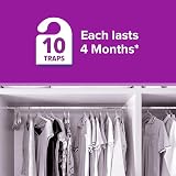 Acana Clothes Moth Traps 10 Pack – Natural Pheromone, Non-Toxic view 3