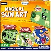Skillmatics Magical Sun Art &ndash; Animals, STEM Paper Craft Kit, Gift for Kids | Decorative Paper, Animal Stencils &amp; Markers, Create with Sunlight, Mess-Free, Gifts for Ages 4, 5, 6, 7, 8, 9, 10, 11, 12