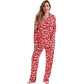 Just Love Super Soft Hacci Button Front Pajama Pant Sets for Women