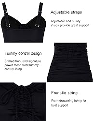 Septangle Women's One Piece Cover Up Swimwear