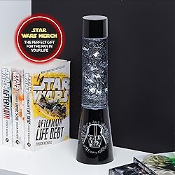 Star Wars Glitter Flow Lamp Night Light, Bedroom