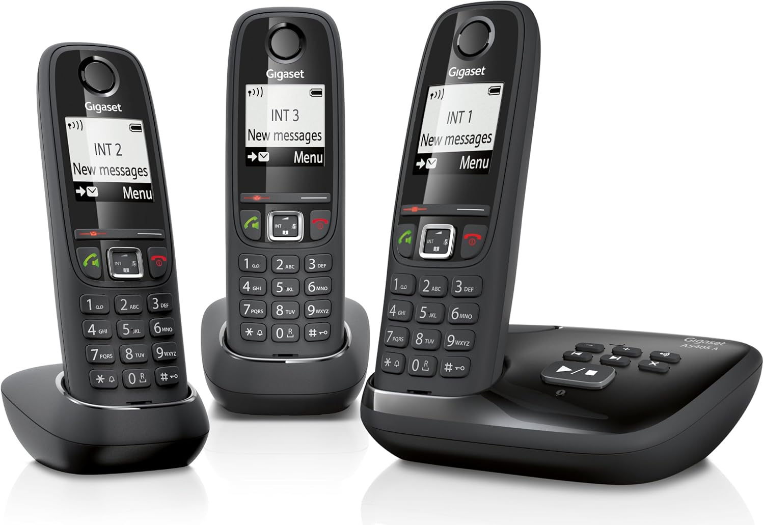 Gigaset AS405A TRIO Advanced Cordless Home Phone with Amazon.co.uk