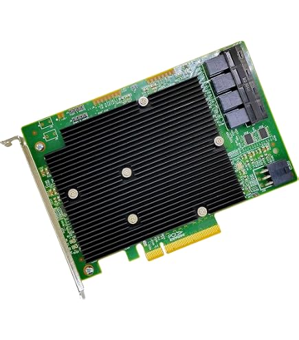 thumbnail image 2 of LSI 9305-16i SAS SATA 12Gbps RAID Controller PCIe 3.0 X8 - IT Mode, 4x SFF-8643 2 of 5