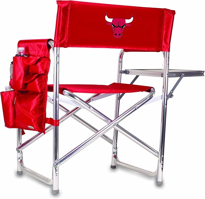 NBA Chicago Bulls Portable Folding Sports Chair Sports