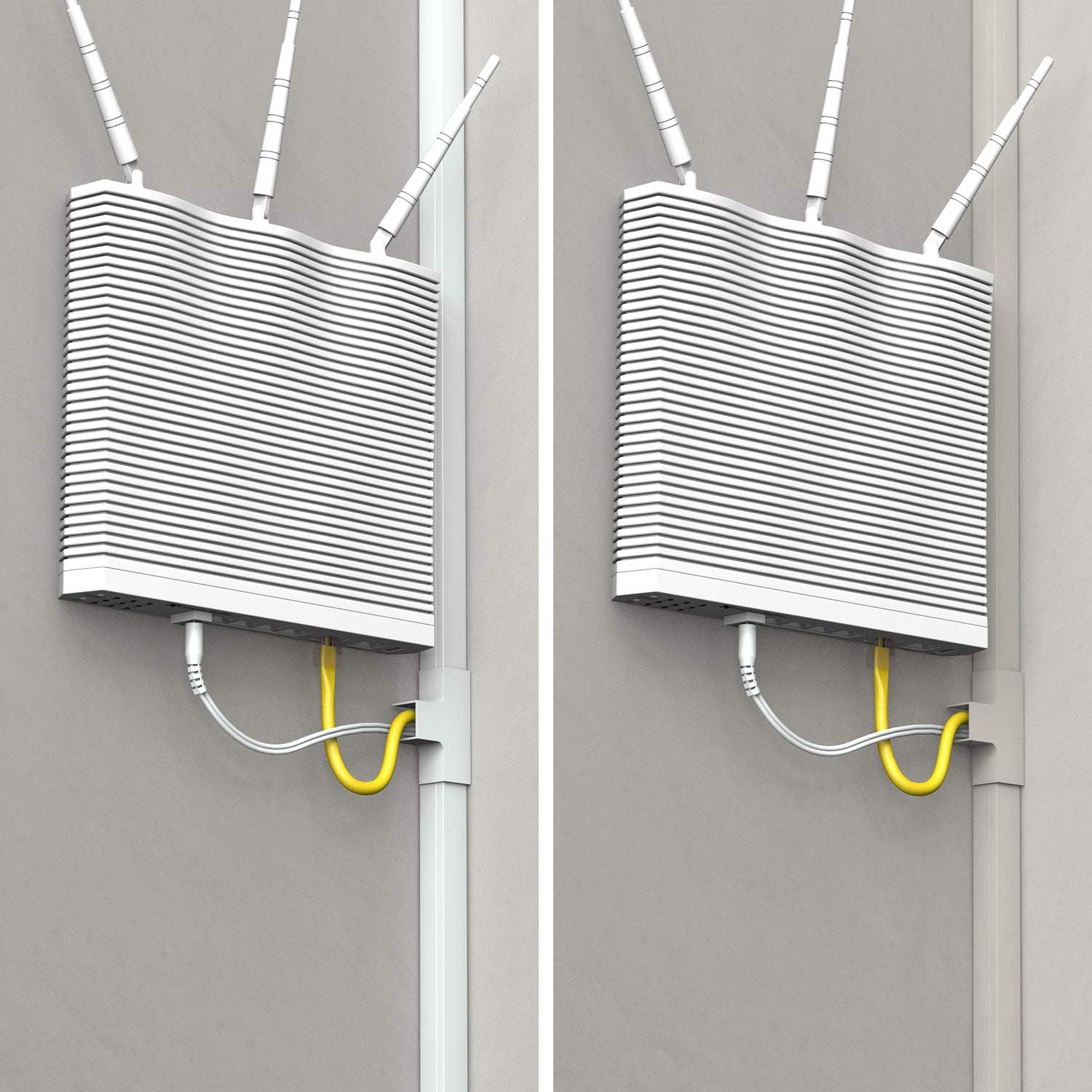 D-Line Square Box Cable Trunking, Self-Adhesive Cable Hider, Cable Management to Hide Single Cables, 1 x 16mm (W) x 16mm (H) - Image 5