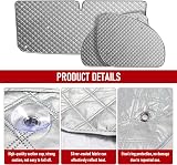 MaxEarn Internal Thermal Blind Set for Fiat Ducato 06-24 3Pcs Sunshade Cover view 3