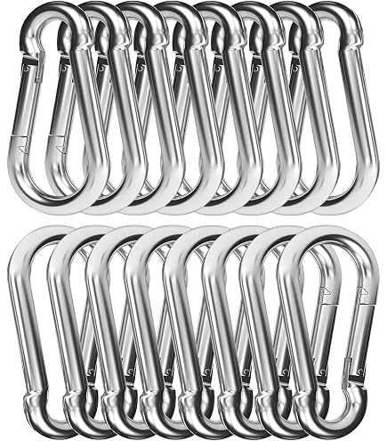 Amazon.com: CertBuy 50pcs 2 Inch Stainless Steel Spring Snap Hook