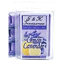 Lemon Lavender - Pure Soy Wax Melts - Essential Oil - 1 pack (6 cubes)