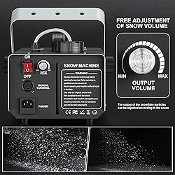 1000W Snow Machine Remote & Manual Control