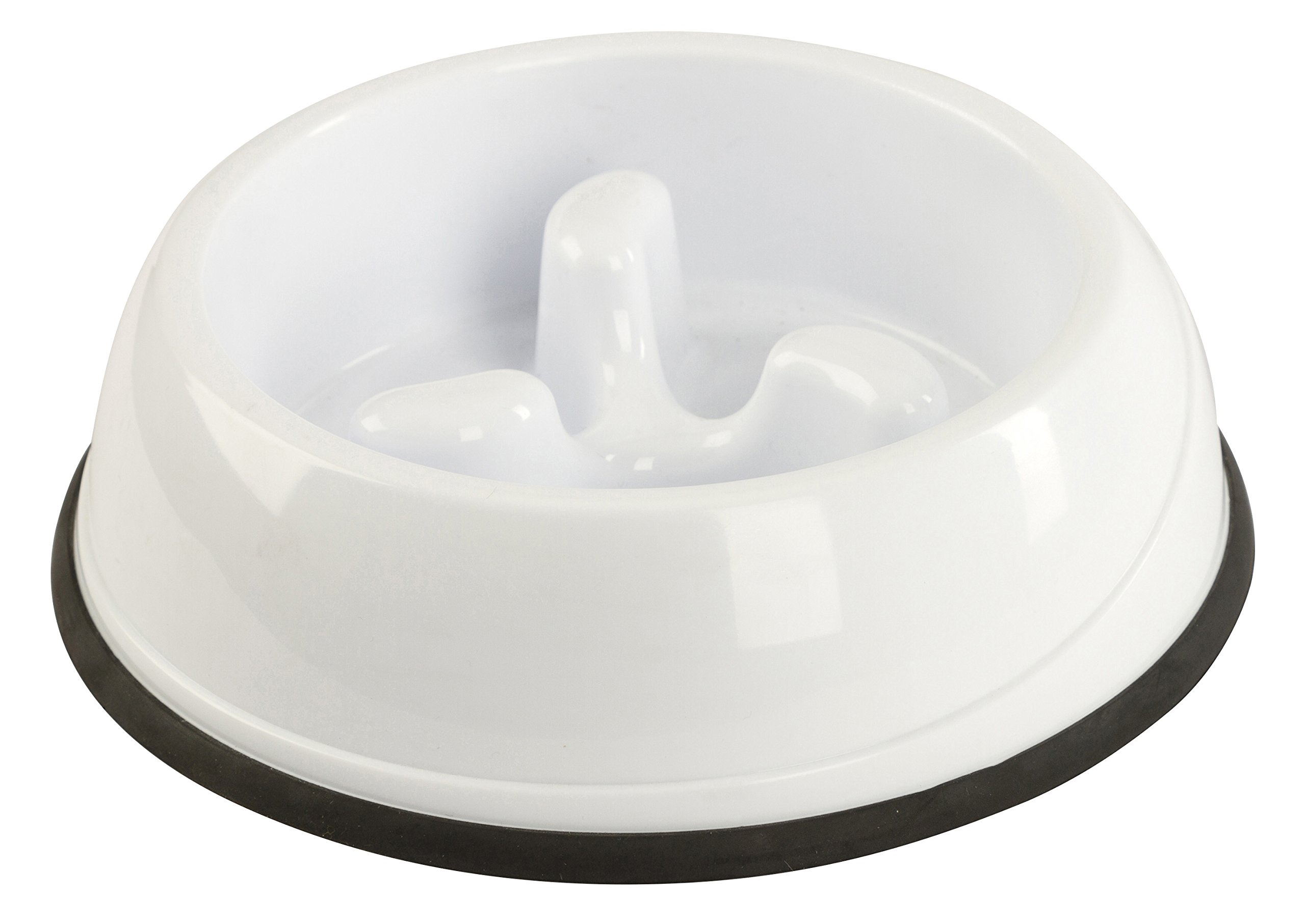 Kerbl Anti-Dribble Plastic Bowl, 1000 ml, White