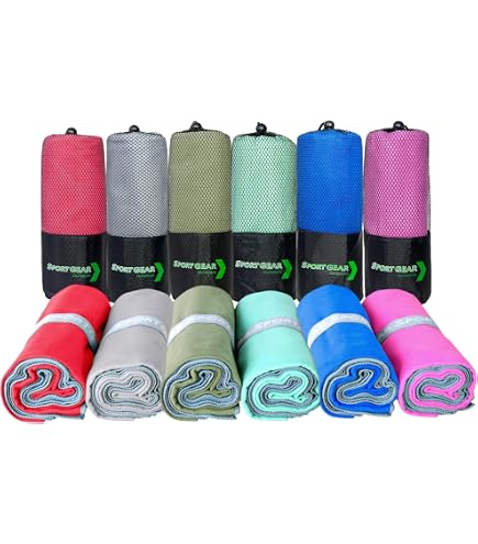 Microfiber Travel Towel – Quick-Dry, Ultrafine Fiber For Gym, Beach, Camping (55x28 Inch) - View #5