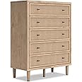 Amazon.com: Signature Design by Ashley Cielden Coastal 5-Drawer Chest ...