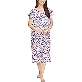 NY Threads Women's Hospital Gown Soft and Stylish Patient Gown