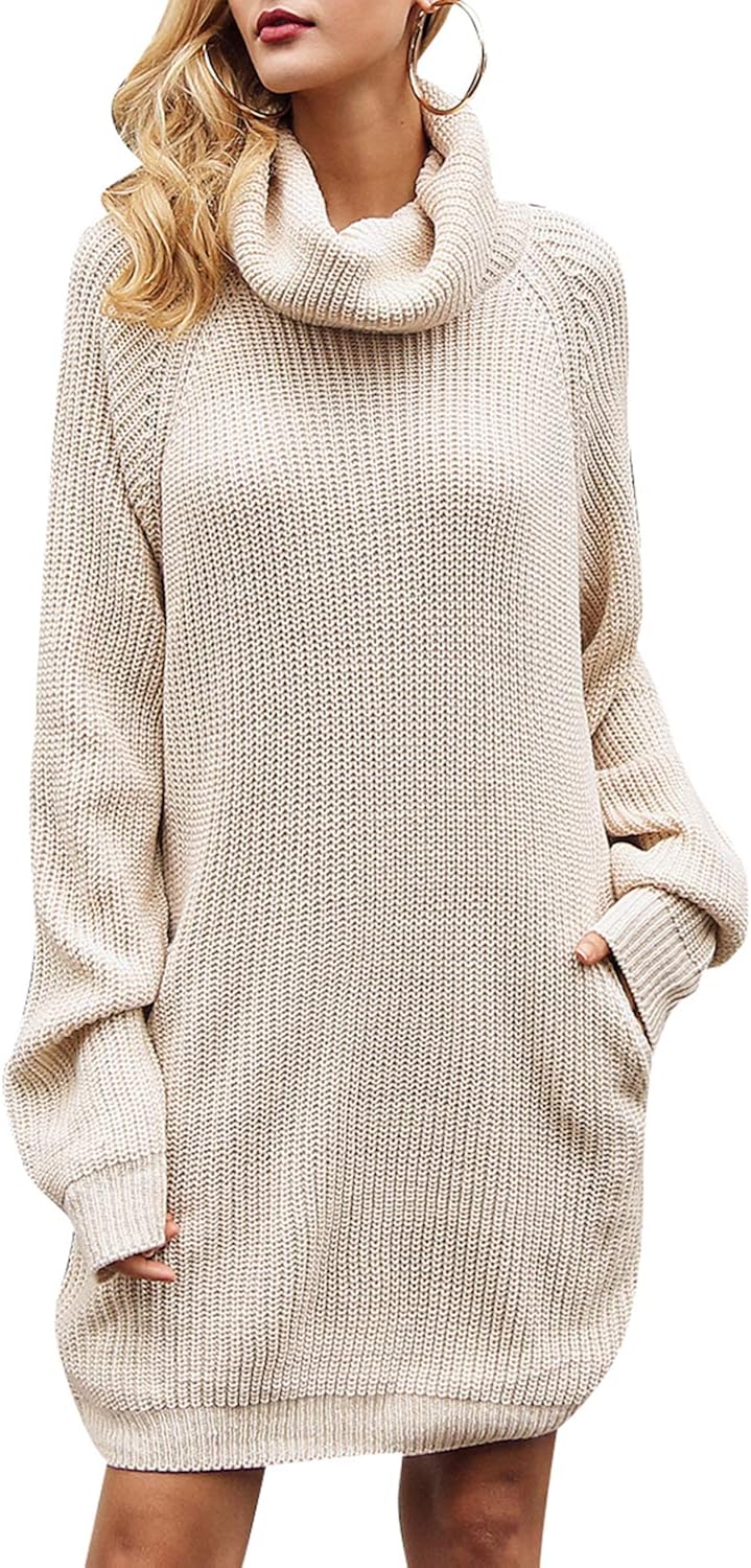 loose sweater dress