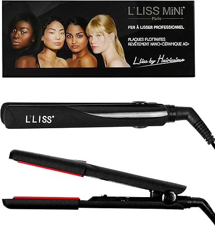 L Liss Lisseur Professionnel De Voyage Mini Ceramique Fer A