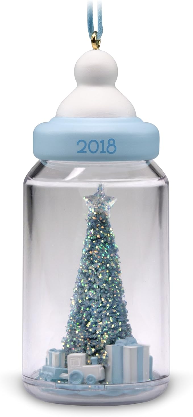 Personalized Baby\'s First Christmas Ornament 2018 2025 www