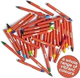 abeec 36 Assorted Wax Crayons Set of 36 for Kids 18 Colours Each view 3