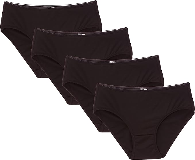 Culotte Midi Sloggi Chic En Coton - Taille 44 Noir - Neuf Avec Étiquettes - Confort Et Discrétion