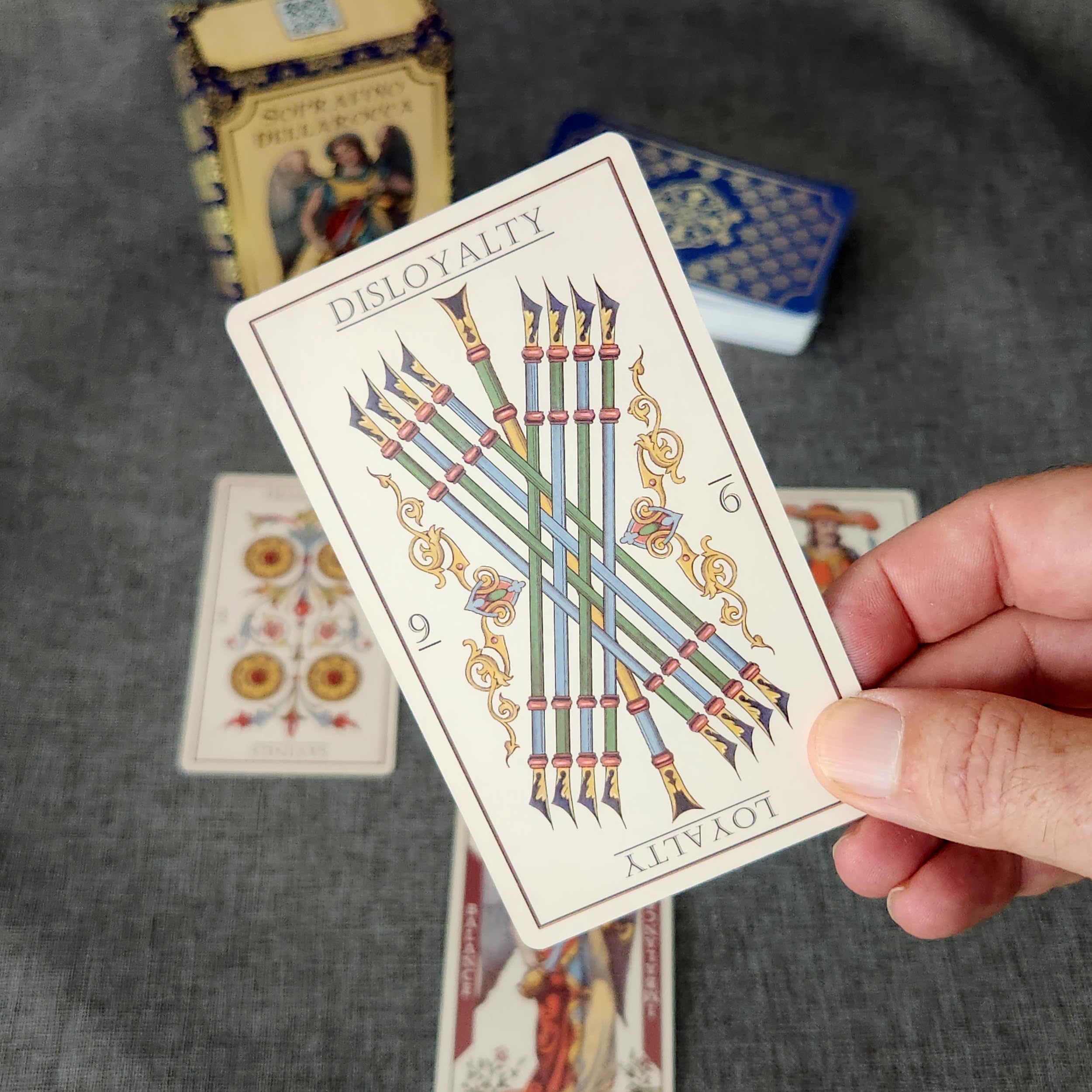 Da Brigh Soprafino Dellarocca Tarot Cards Deck