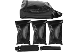 Adjustable Weight Sled Trainer, Sled Workout Equipment Workout Sled Sports Sandbag Weight Loading W/Belt for Fitness Running 