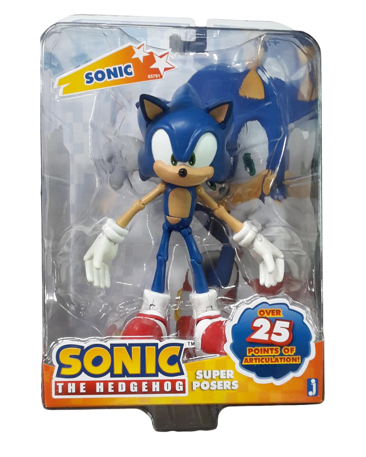 Sonic Super Poser 6" Action Figure Toys & Games