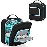 Yarwo Nose Cleaner Case Compatible with Navage Nasal Irrigation System | Portable Neti Pot Safety Travel Bag with Waterproof Lining for Nasal Care Kit, SaltPods and Sinus Rinse Device, Bag Only