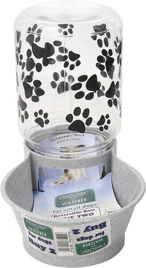 Pet Supplies Lixit Animal Care Dog Feeder Fountain Reversible