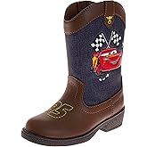 Josmo Kids Character Cowboy Boots Paw Patrol Cars Lightning McQueen Spider-Man Hello Kitty Calf High Western Country Boots for Boys 5-10 Toddler/ 11-12 Little Kid