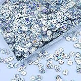 6mm Loose Sequins Bulk（5500 pcs,Embroidery Craft
